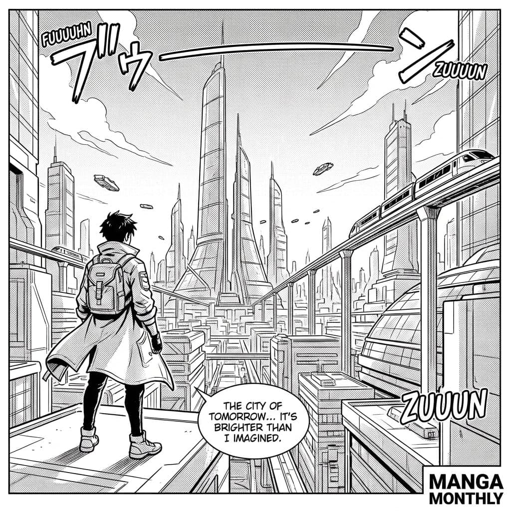 Professional AI Manga Production Output